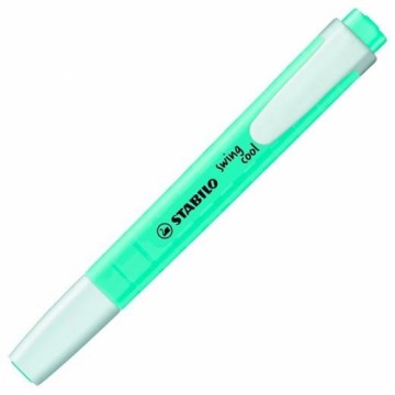 Флуоресцентный маркер Stabilo Swing Cool Pastel бирюзовый (10 штук)