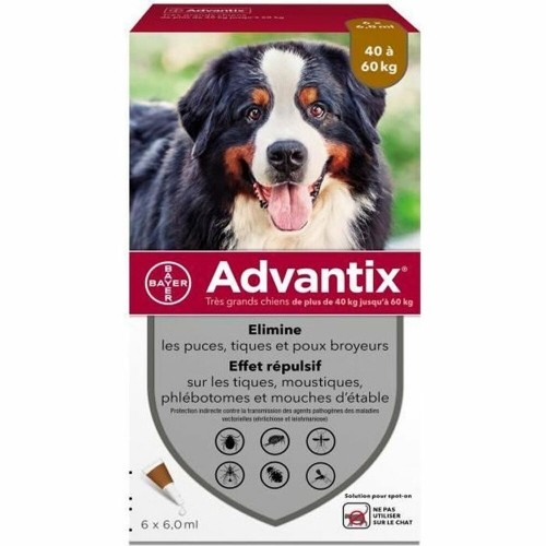 Пипетка для собак Advantix 40-60 Kg 6 штук image 1