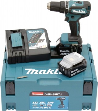 Makita cordless hammer drill DHP485RTJ 18V
