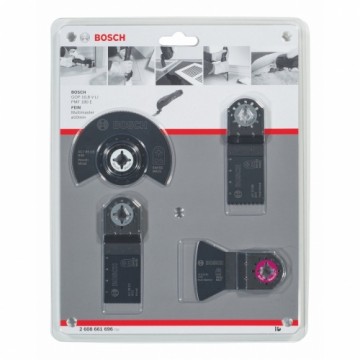 Bosch GOP floor set for 4 parts - silver