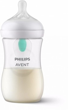 Philips Avent Natural Response barošanas pudelīte ar Airfree vārstu 260 ml, lēnas plūsmas knupītis, 1m+ - SCY673/01