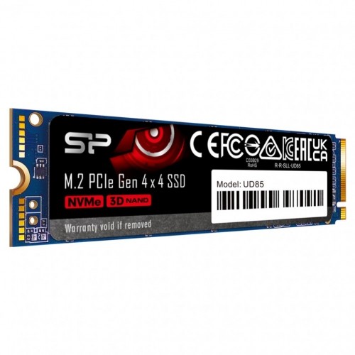 Silicon power  
         
       SSD UD85  250 GB, SSD form factor M.2 2280, SSD interface PCIe Gen4x4, Write speed 1300 MB/s, Read speed 3300 MB/s image 1