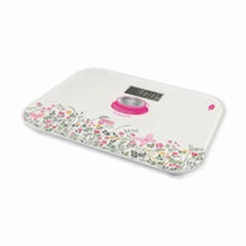 Цифровые весы для ванной Little Balance Kinetic Classic Floral Каленое стекло 180 kg