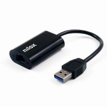Kabeļa adapteris Nilox    USB-A Ethernet (RJ-45)
