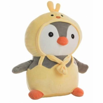 Bigbuy Fun Pūkaina Rotaļlieta Kit Dzeltens Pingvīns 36 cm