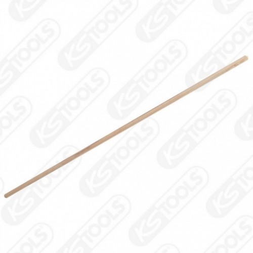 Wooden handle f. broom, 1500x28mm, KS Tools image 1