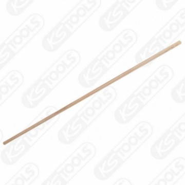 Wooden handle f. broom, 1500x28mm, KS Tools