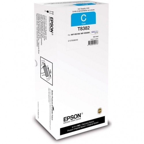 EPSON  
         
       Cartridge C13T838240 Ink cartridge, Cyan image 1