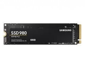 Samsung  
         
       SSD||980|500GB|M.2|PCIE|NVMe|MLC|Write speed 2600 MBytes/sec|Read speed 3100 MBytes/sec|2.38mm|TBW 300 TB|MTBF 1500000 hours|MZ-V8V500BW