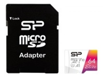 Silicon power  
         
       SILICON POWER Elite Micro SDXC 64GB