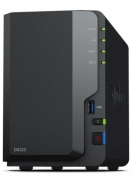 Synology  
         
       NAS STORAGE TOWER 2BAY/NO HDD USB3.2 DS223