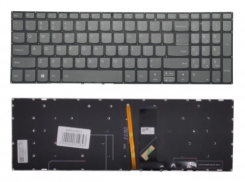 Keyboard LENOVO IdeaPad 520-15ikb, red backlit, US image 1
