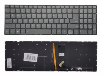 Keyboard LENOVO IdeaPad 520-15ikb, red backlit, US