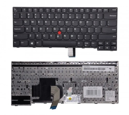 Keyboard LENOVO Thinkpad E470, with trackpoint, US image 1