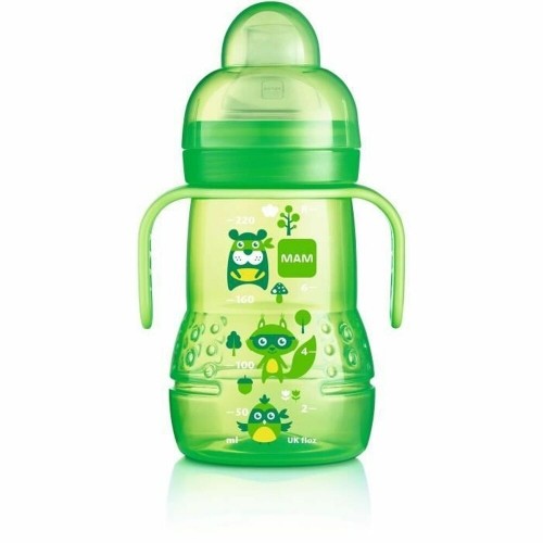 Детская бутылочка MAM Transition Зеленый (220 ml) image 1