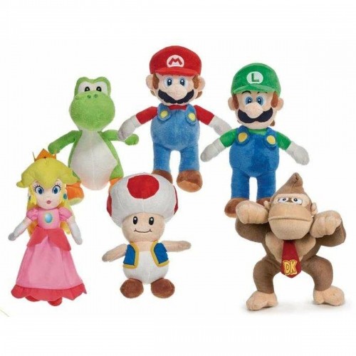 Pūkaina Rotaļlieta Super Mario 22 cm image 1