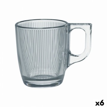 Чашка Luminarc Stripy Caurspīdīgs Stikls (90 ml) (6 gb.)