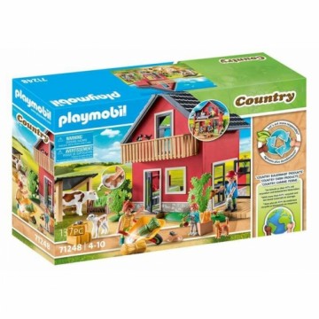 Playset Playmobil 71248 Country Furnished House with Barrow and Cow 137 Daudzums