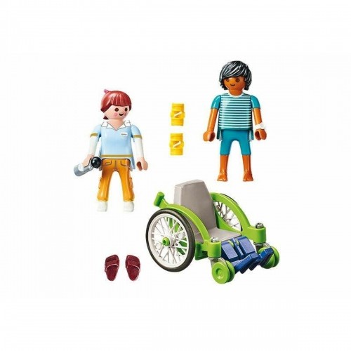 Playset Playmobil City Life Patient in Wheelchair 20 Daudzums image 3