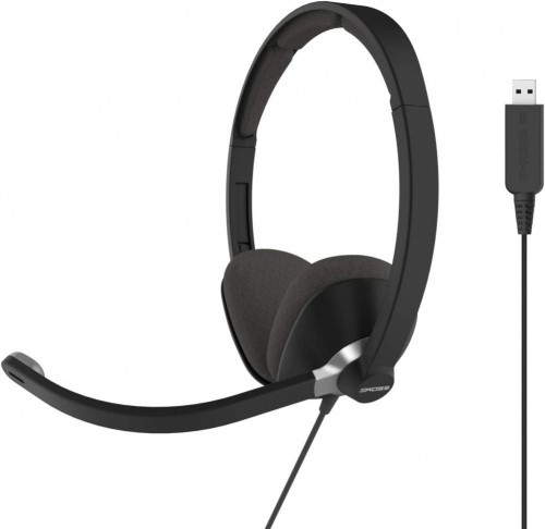 Koss  
         
       USB Communication Headsets CS300 On-Ear, Microphone, Noise canceling, USB, Black image 1