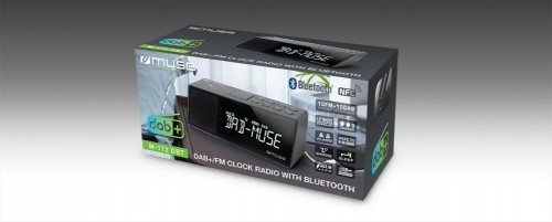 Muse  
         
       M-172DBT DAB+ / FM RDS Radio, Portable, Black image 1