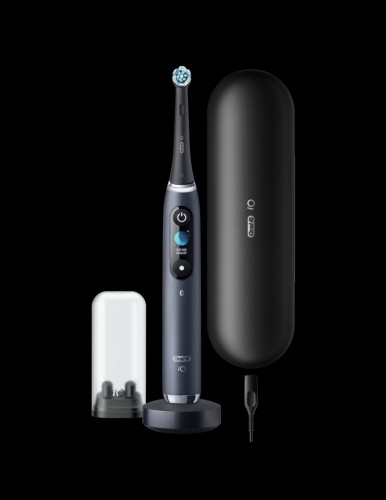 Oral-B  
         
       Electric toothbrush iO Series 9N Rechargeable, For adults, Number of brush heads included 1, Number of teeth brushing modes 7, Black Onyx image 1