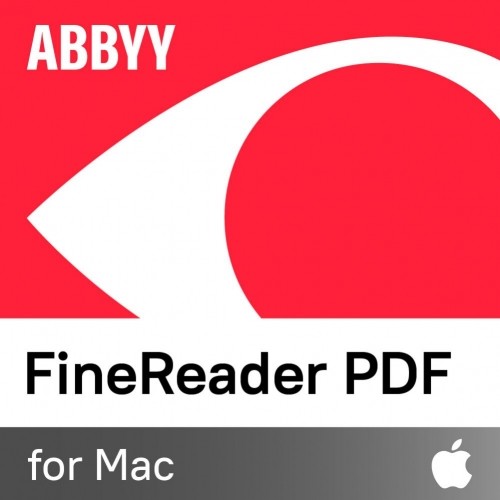 ABBYY  
         
       FineReader PDF for Mac, Single User License (ESD), Subscription 1 year image 1
