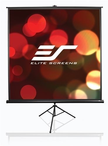 Elite Screens  
         
       Tripod/Portable Pull Up Projector Screen T92UWH Diagonal 92 ", 16:9, Viewable screen width (W) 203.2 cm, Black image 1