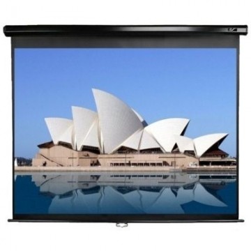 Elite Screens  
         
       Manual Series M113UWS1 Diagonal 113 ", 1:1, Viewable screen width (W) 203 cm, Black