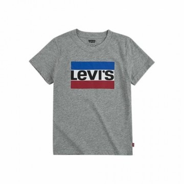 Krekls ar Īsām Piedurknēm Levi's Sportswear Logo B Tumši pelēks