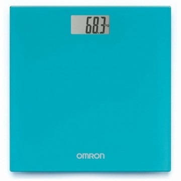 Цифровые весы для ванной Omron 29 x 27 x 2,2 cm Синий Cтекло