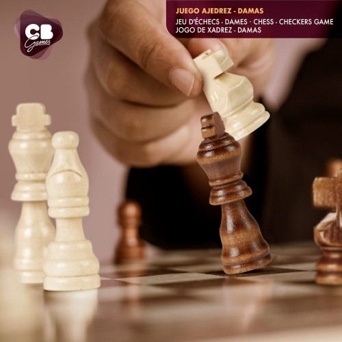 Color Baby Настольная игра Шахматы, шашки (деревянные) и нарды CB45593 image 5