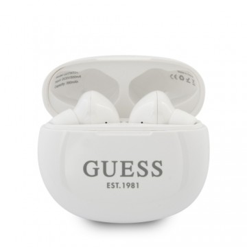 Guess True Wireless 5.0 4H Stereo Headset White