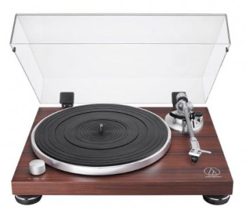 Audio Technica  
         
       Manual Belt-Drive Turntable, RCA, Wood Base AT-LPW50BT
