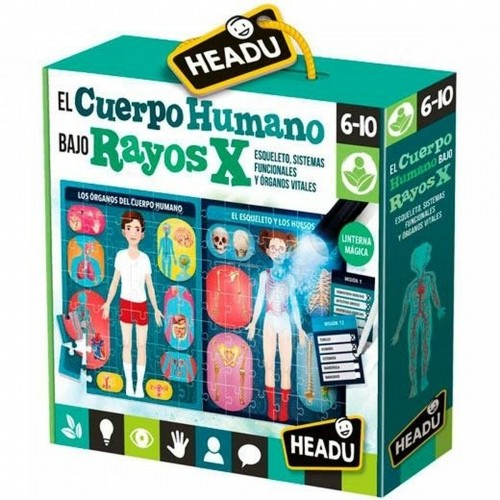Izglītojošā Spēle Mazuļiem HEADU El cuerpo humano Rayos X (4 gb.) image 2