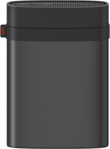 Silicon Power external hard drive 2TB Armor A85B, black image 1
