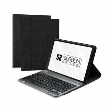 Planšetdatora un Klaviatūras Vāks Subblim LENOVO TAB M10 PLUS 3ª GEN Melns 10,6"