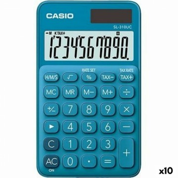Kalkulators Casio SL-310UC Zils (10 gb.)