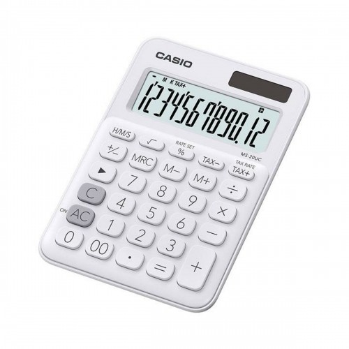 Калькулятор Casio MS-20UC 2,3 x 10,5 x 14,95 cm Белый (10 штук) image 2