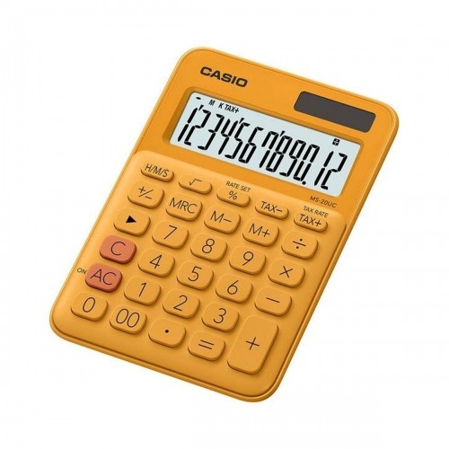 Калькулятор Casio MS-20UC 2,3 x 10,5 x 14,95 cm Оранжевый (10 штук) image 2