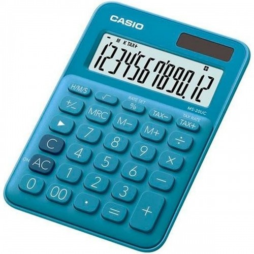 Kalkulators Casio MS-20UC 2,3 x 10,5 x 14,95 cm Zils (10 gb.) image 2