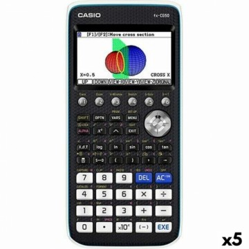 Graphing calculator Casio FX-CG50 18,6 x 8,9 x 18,85 cm Melns (5 gb.)
