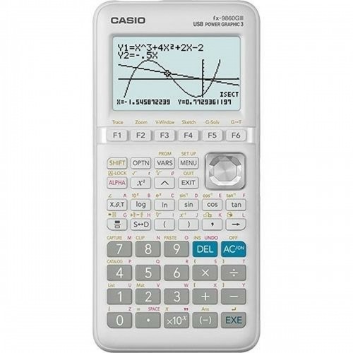 Graphing calculator Casio FX-9860G II Balts (5 gb.) image 2