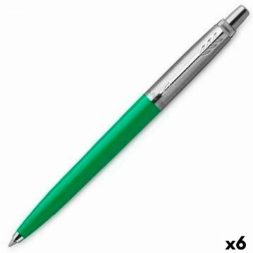 Pildspalva Parker Jotter Originals Zaļš Tērauds (6 Daudzums)