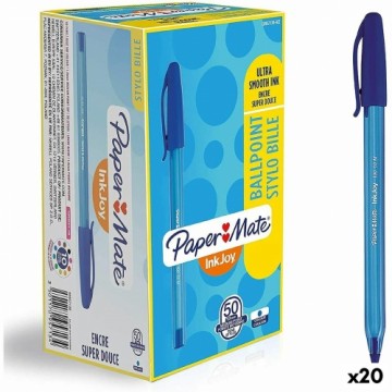 Ручка Paper Mate Inkjoy 50 Предметы Синий 1 mm (20 штук)