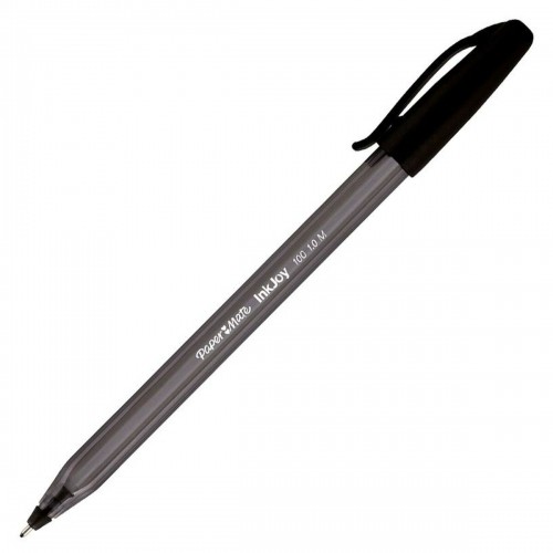 Pildspalva Paper Mate Inkjoy 50 Daudzums Melns 1 mm (20 gb.) image 2