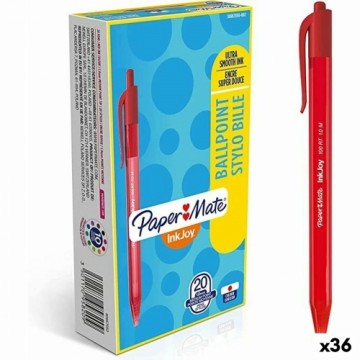 Ручка Paper Mate Inkjoy 20 Предметы Красный 1 mm (36 штук)