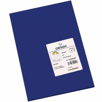 Картонная бумага Iris 29,7 x 42 cm Тёмно Синий (50 штук)