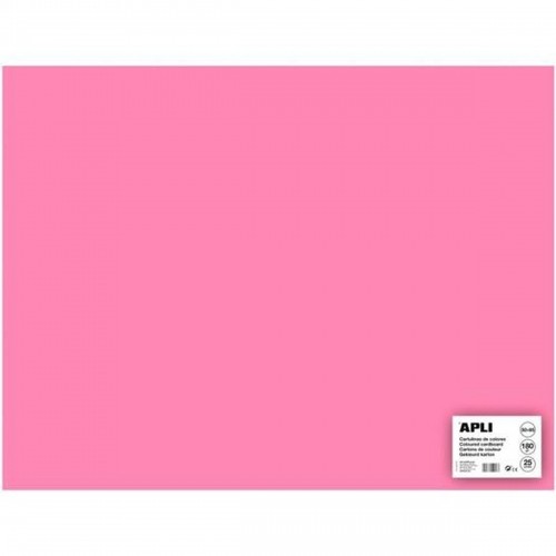 Картонная бумага Apli Розовый 50 x 65 cm (25 штук) image 1