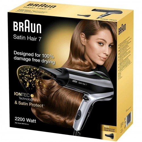 Fēns Braun Satin Hair 7 HD710 Jonu Melns 2200 W image 2